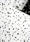 Preview: Geschenkpapier TERRAZZO 50cm