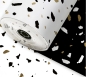 Preview: Geschenkpapier TERRAZZO 50cm