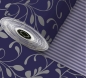 Preview: Geschenkpapier MIRON BLAU 50cm
