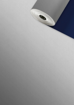 Uni BLAU/SILBER 50cm