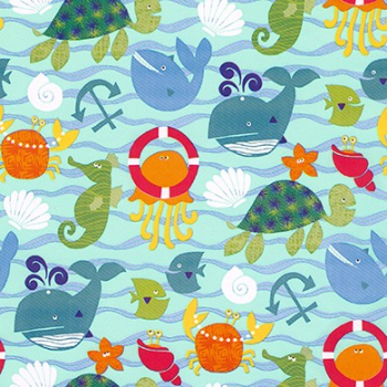 Geschenkpapier Seaworld