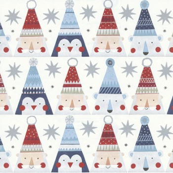 Weihnachtspapier Bommel