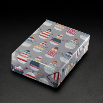 Preview: Weihnachtspapier Snowman