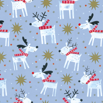 Weihnachtspapier Reni