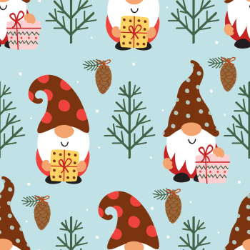 Weinachtspapier Troll 50cm