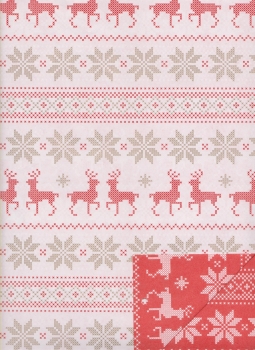 Weihnachtspapier Björn 50cm