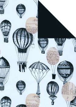 Geschenkpapier Montgolfiere