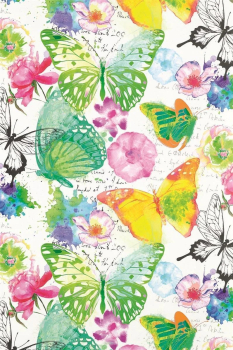 Geschenkpapier Schmetterling bunt