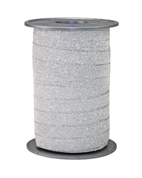 Glitter Band silber 10mm x 100 m