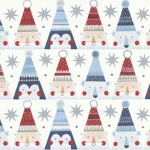 Weihnachtspapier Bommel