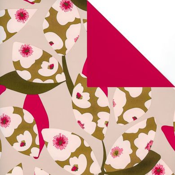 Geschenkpapier Lille pink