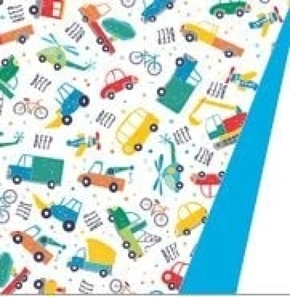 Geschenkpapier Auto 50cm