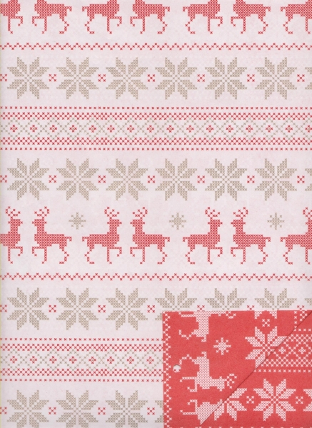 Weihnachtspapier Björn 50cm