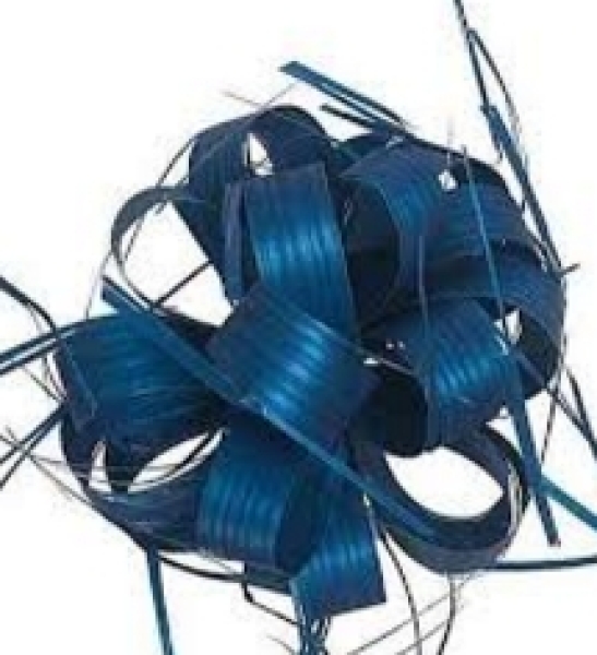 Ziehschleifenband blau